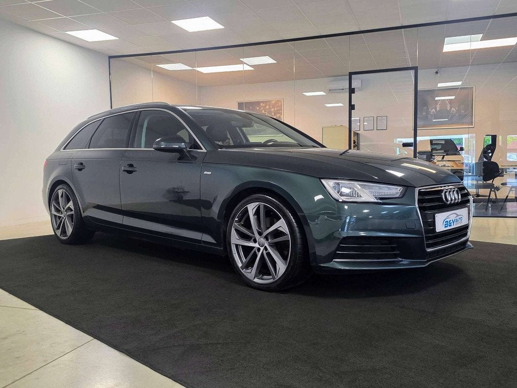 Audi A4 Avant 2.0 TDi S Line Design S tronic (bj 2016), https://public.car-pass.be/vhr/4f32511d-d314-4c7b-a10b-80df8e5ee896, Gebruikt