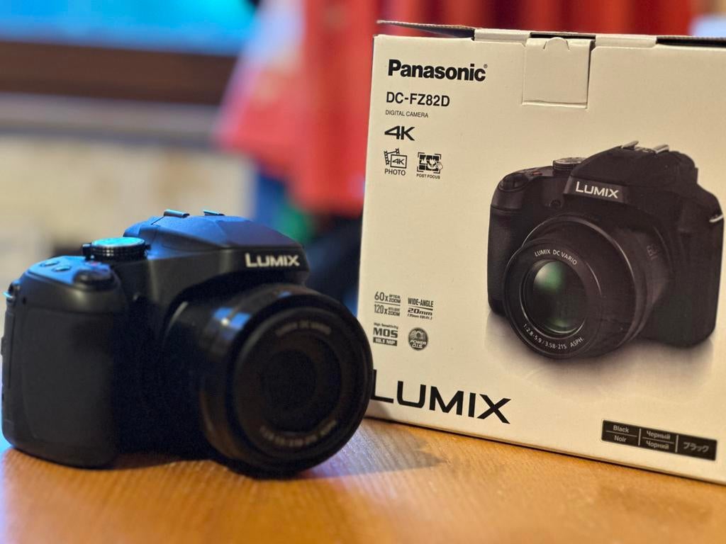 Lumix FZ82D - 5 ans garantie chez Vanden Borre => 2031, Audio, Tv en Foto, Fotocamera's Digitaal, Ophalen, Compact, Zo goed als nieuw