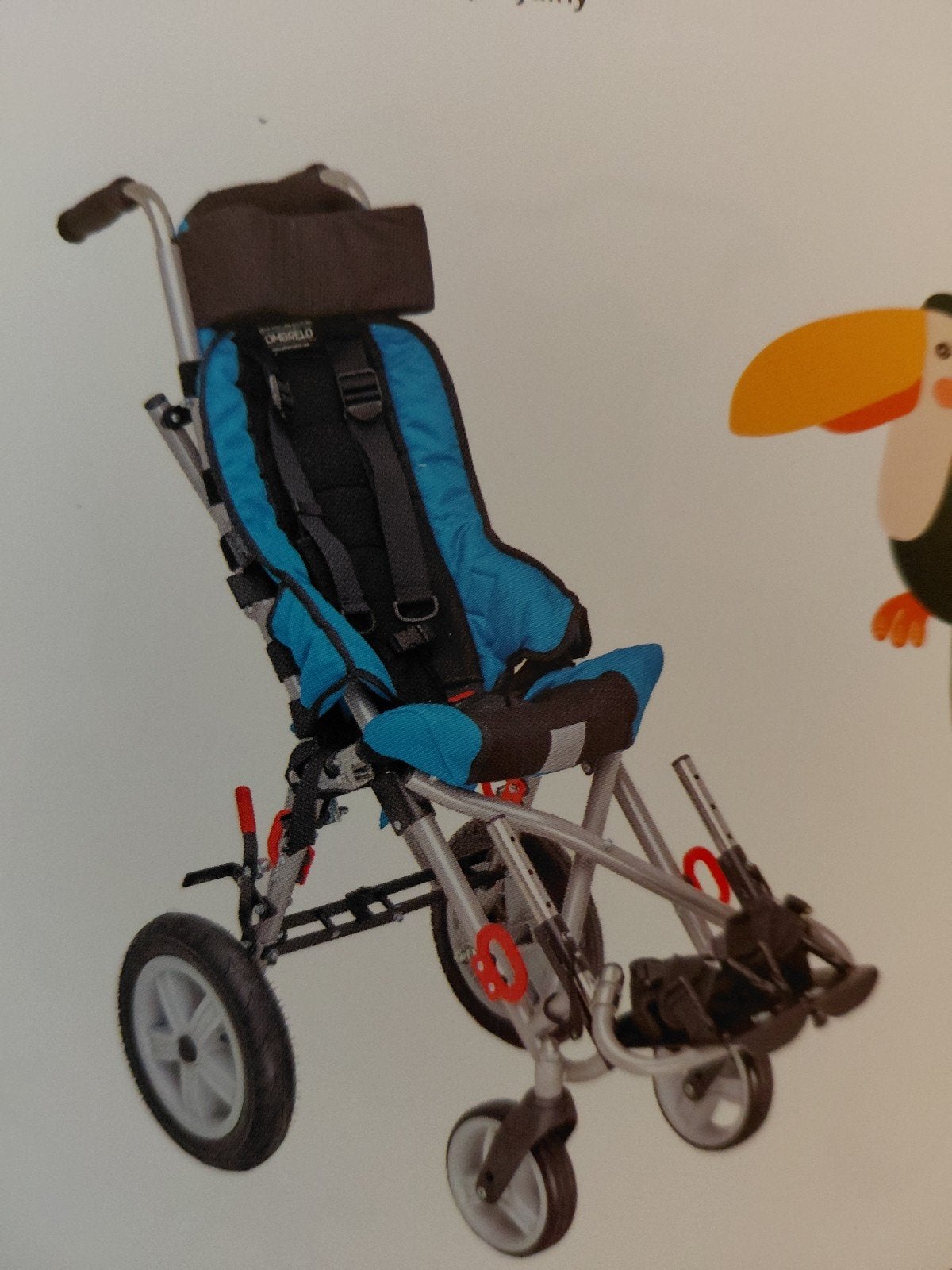 aangepaste buggy tot 120 kg, Ophalen