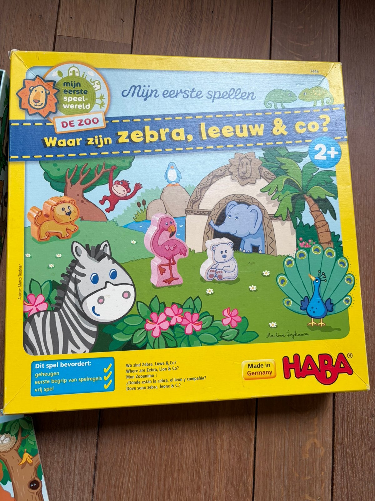 Haba, Waar zijn zebra, leeuw en co, Ophalen, Gebruikt