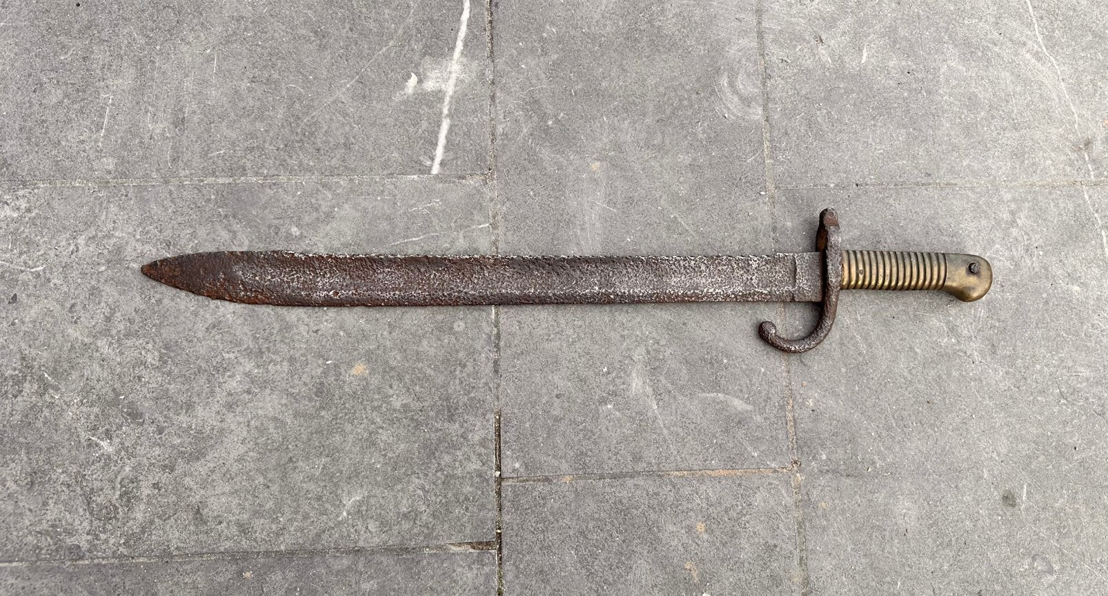 Belgische Zaagtand Sabelbajonet Modèle 1868(Système Terssen), Enlèvement ou Envoi