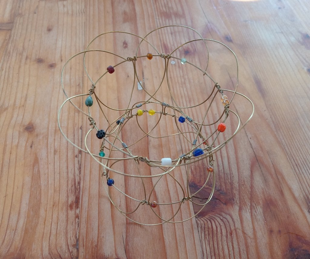 Mandala fer souple méditation anti-stress géométriques, Hobby & Loisirs créatifs, Envoi, Comme neuf, Autres types