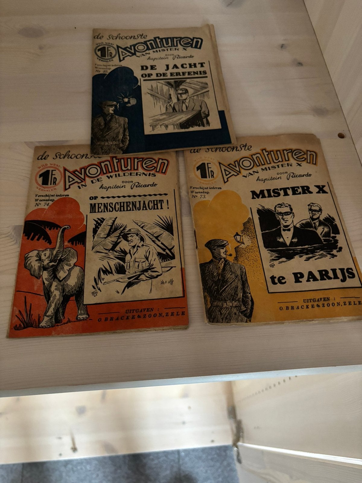 3 livres vintage en pâte à papier, Enlèvement ou Envoi