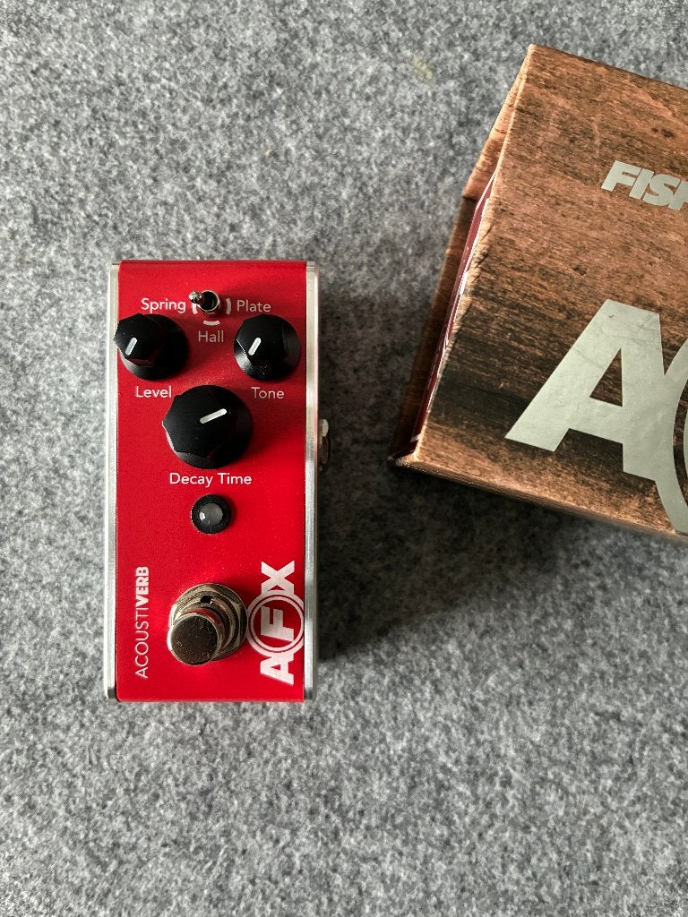 Pédale Fishman AFX AcoustiVerb Mini Reverb  Exc. état, Musique & Instruments, Enlèvement ou Envoi, Utilisé, Reverb