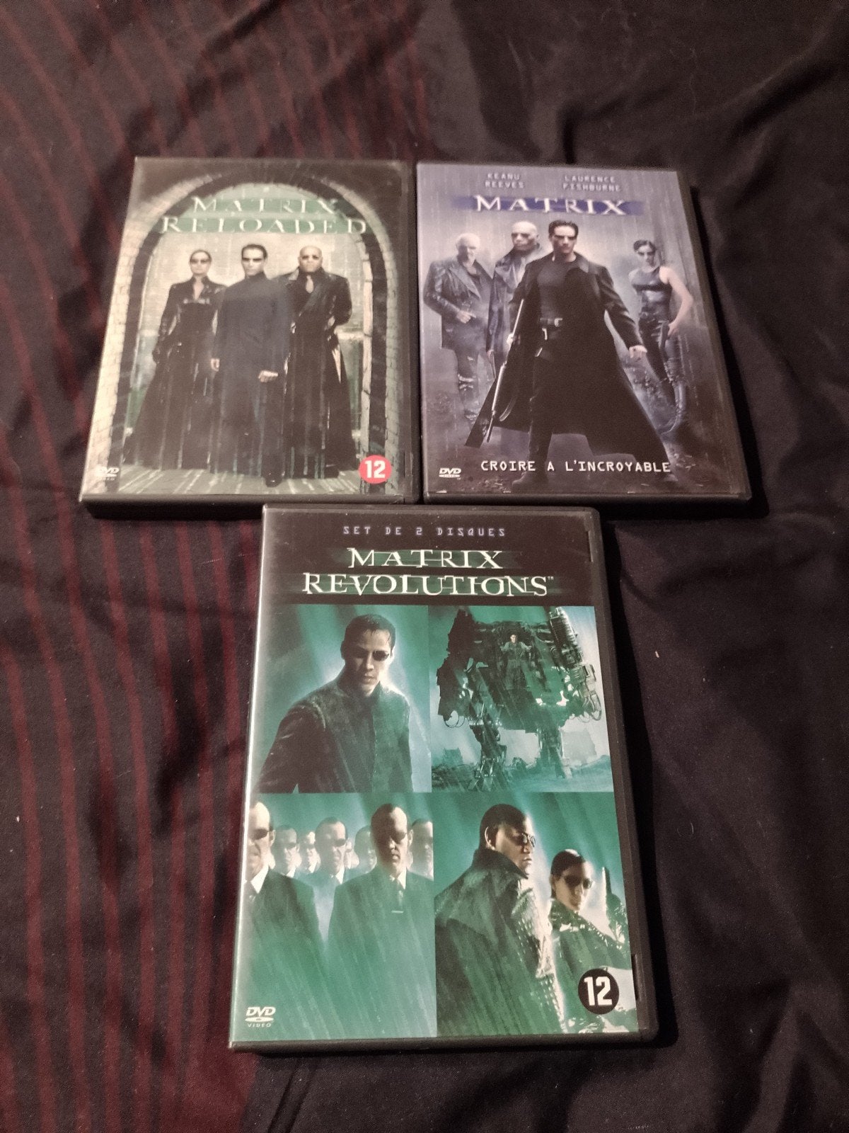 The Matrix-trilogie te koop op dvd, Inclusief doosje, Ophalen of Verzenden, Zo goed als nieuw, Engels