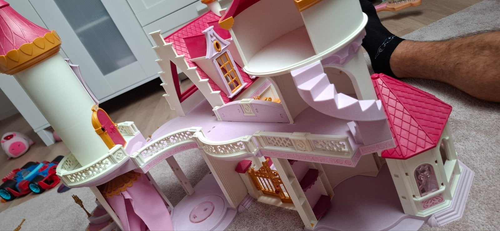 playmobiel groot kasteel, Kinderen en Baby's, Ophalen, Zo goed als nieuw