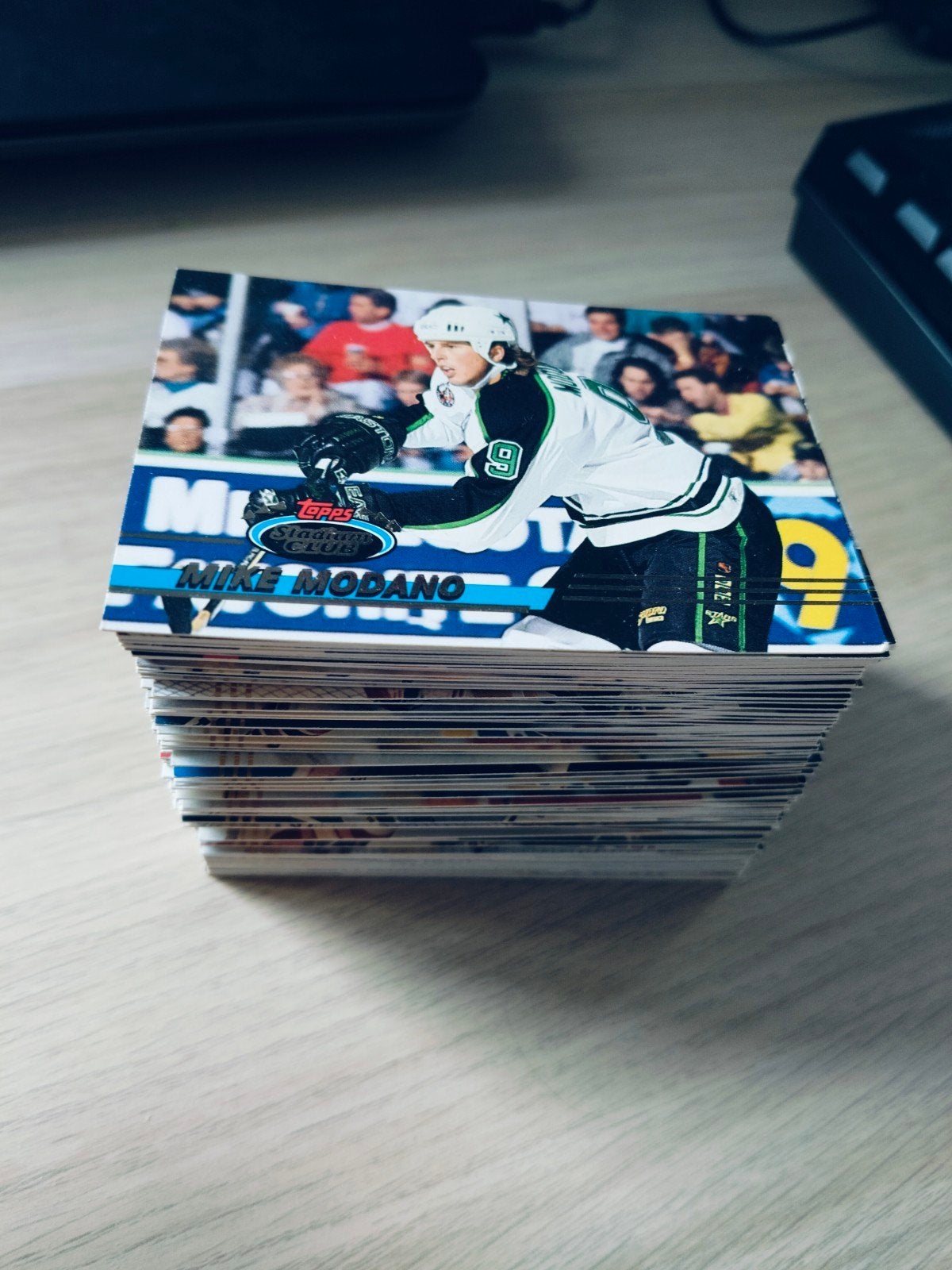 164 oude hockey kaarten Topps Stadium club 1993, Verzamelen, Ophalen of Verzenden