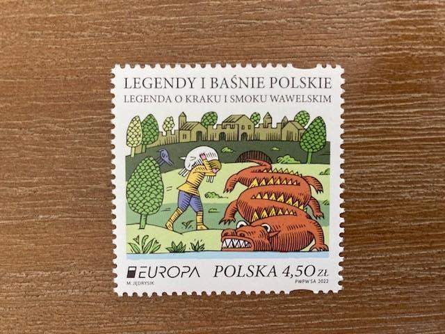 Polen 2022, Mi 5357 Europa CEPT, Enlèvement ou Envoi, Pologne, Non oblitéré