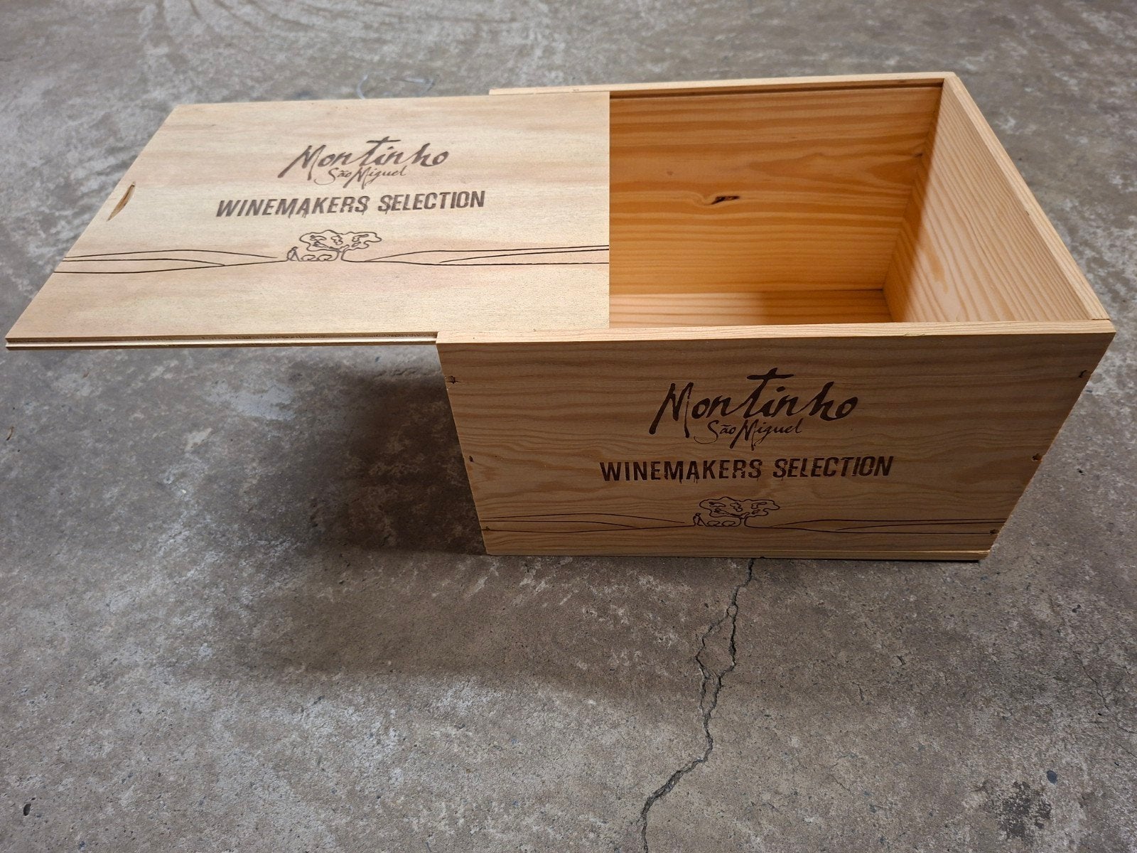 Caisse en bois de vin VIDE, Collections, Enlèvement
