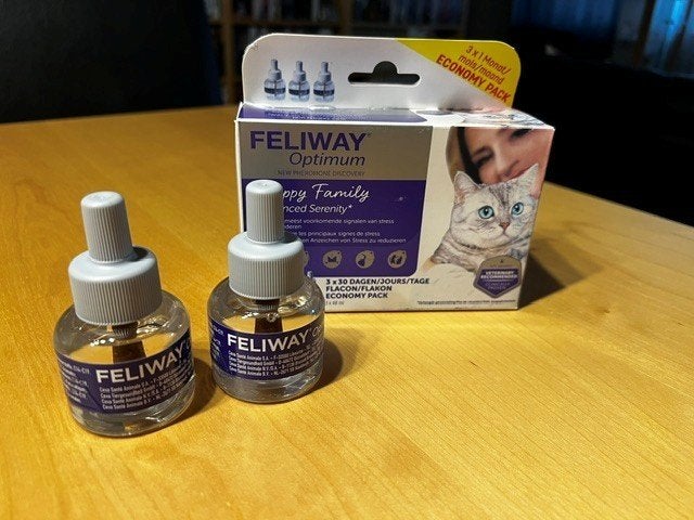 5 stuks FELIWAY OPTIMUM navullingen voor KATTEN, Dieren en Toebehoren, Ophalen of Verzenden, Nieuw