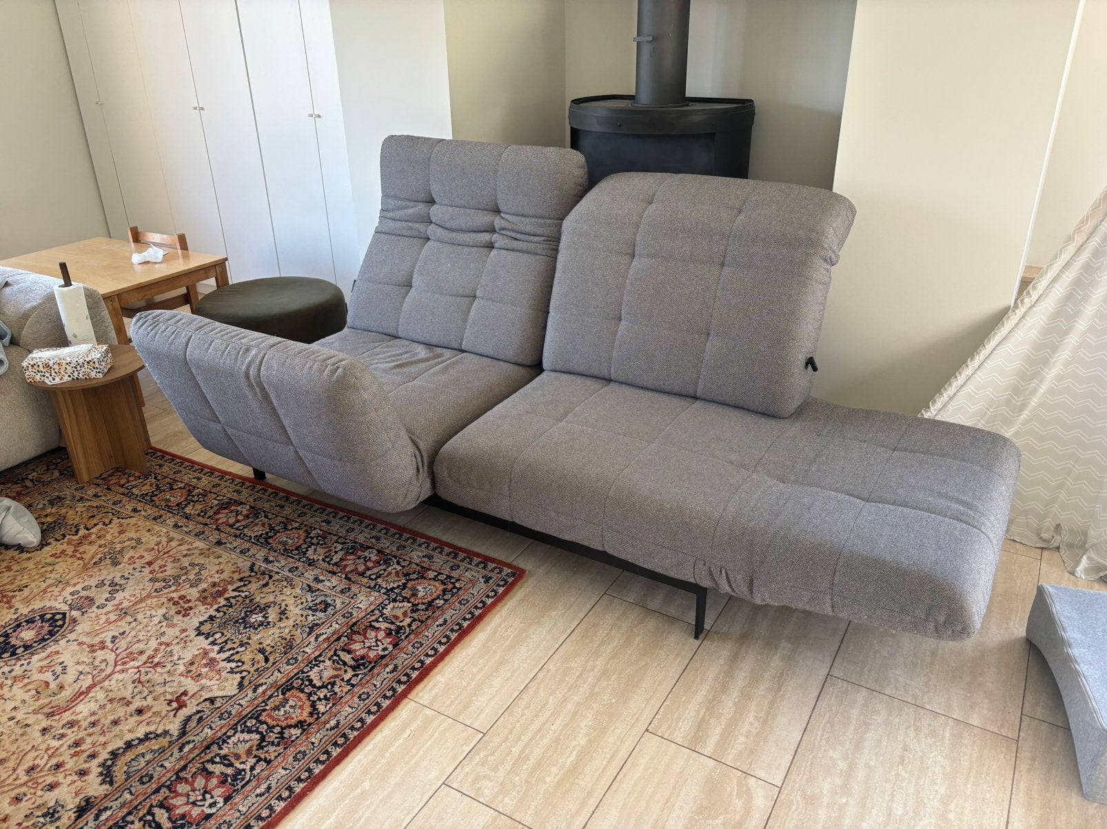 Rolf Benz model Agio, Huis en Inrichting, Ophalen, Gebruikt, Stof, Modern