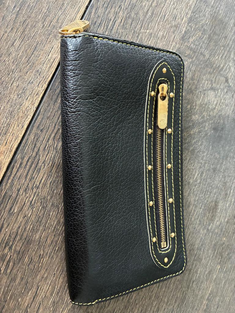 Portefeuille Louis Vuitton, Bijoux, Sacs & Beauté, Porte-monnaie & Portefeuilles, Autres marques, Cuir, Enlèvement ou Envoi, Utilisé