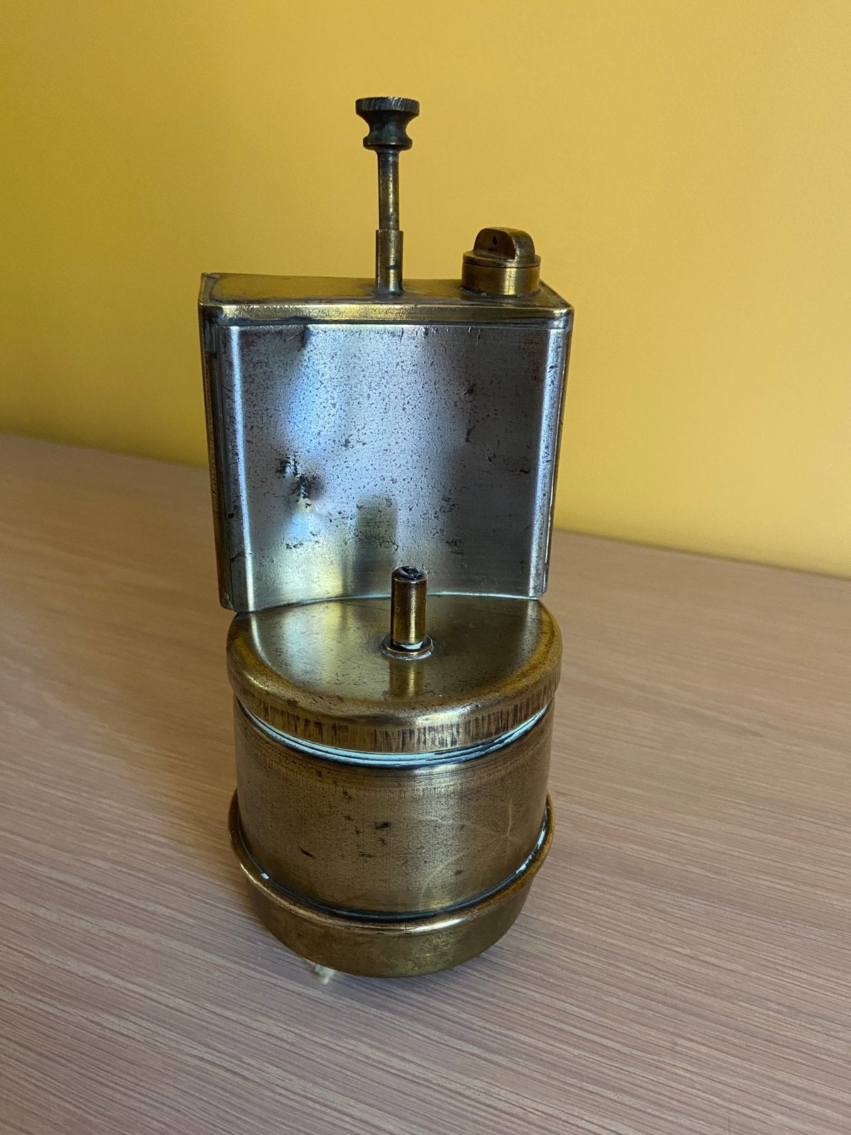 Carbidlamp antiek, Antiek en Kunst, Ophalen of Verzenden