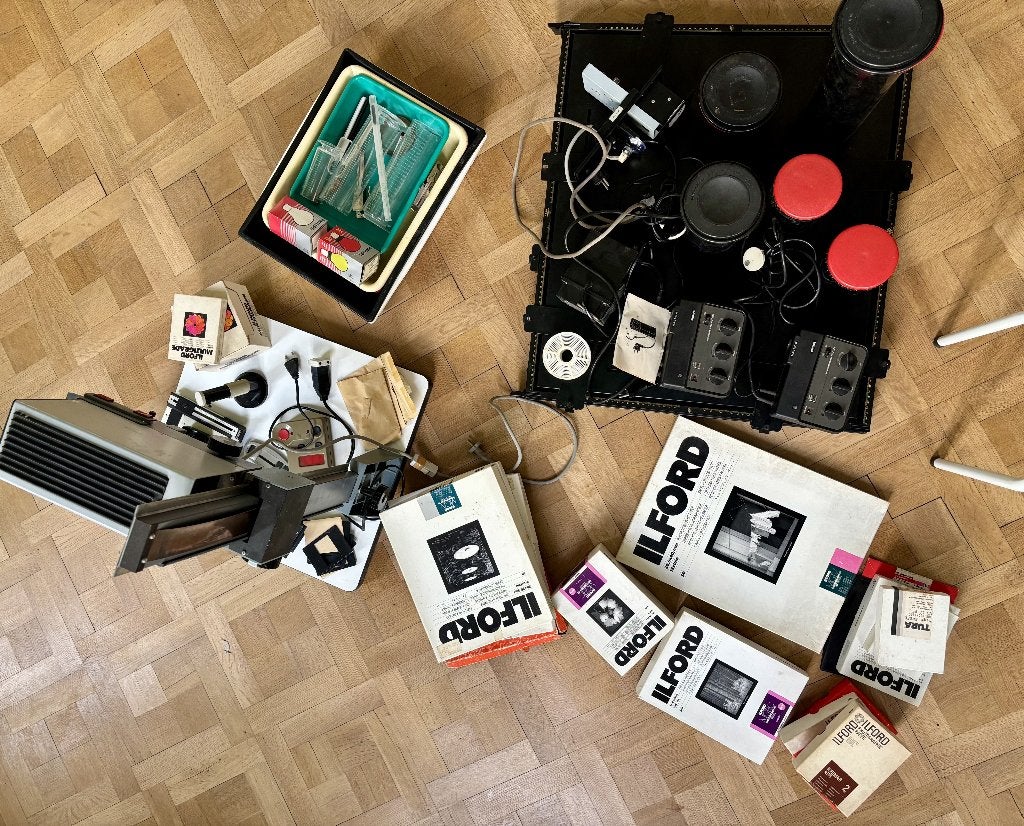 Agrandisseur Durst M 601 + labo complet, Enlèvement, Utilisé, Durst, Agrandisseur