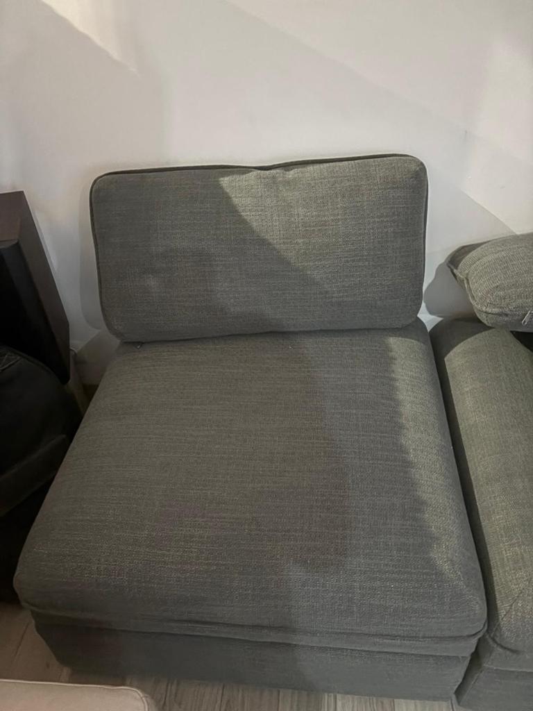 3 poufs ikea avec coffre en dessous, Enlèvement, Utilisé