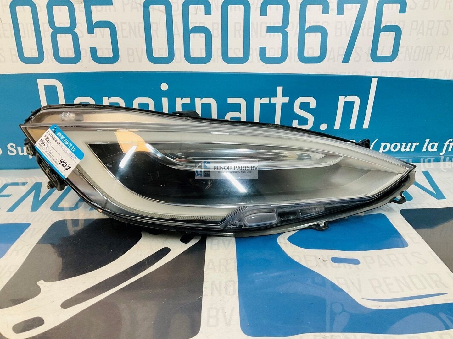 Koplamp Tesla Model S Full Led 105357300C Links 4-D10-4217N, Gebruikt, -, -, Ophalen of Verzenden
