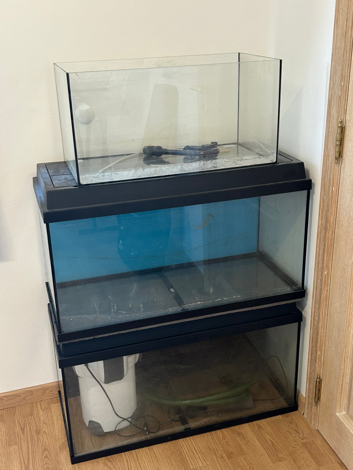 3 aquariums, Ophalen, Gebruikt, Juwel