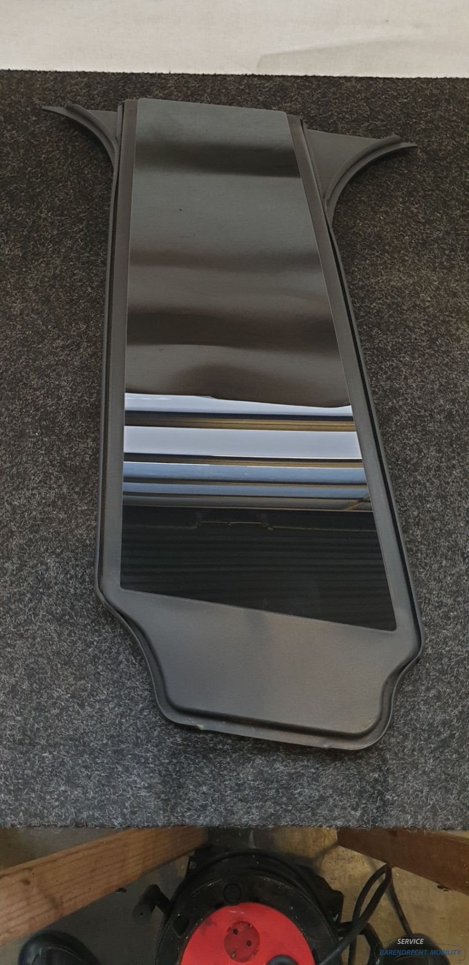 B-stijl afdekkap EQE Mercedes V295 2956900800 trim molding h, Gebruikt, Mercedes-Benz AG, Mercedes-Benz, Rechts