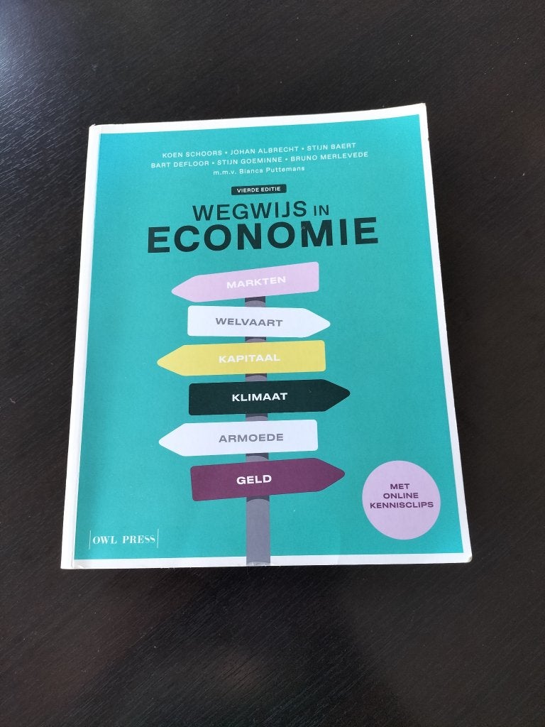 Wegwijs in economie, Boeken, Ophalen of Verzenden, Nieuw, Diverse auteurs