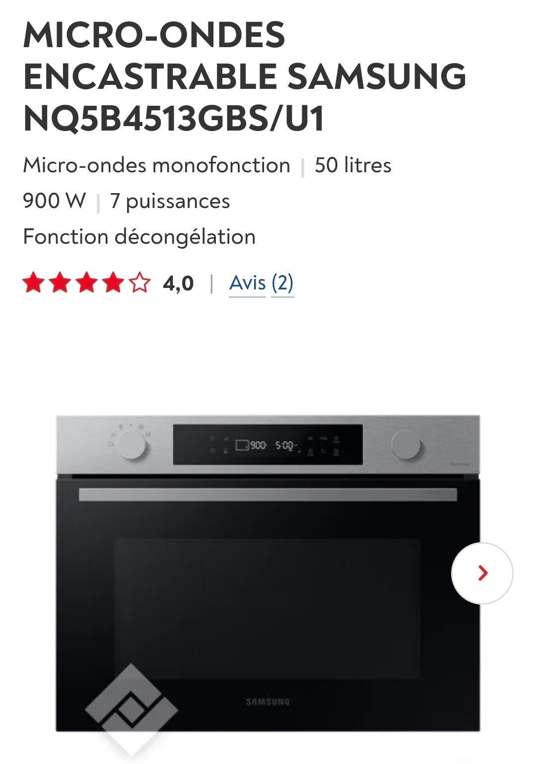 Samsung magnetron met wifi NIEUW, Ophalen, Nieuw, Inbouw, Microgolfoven