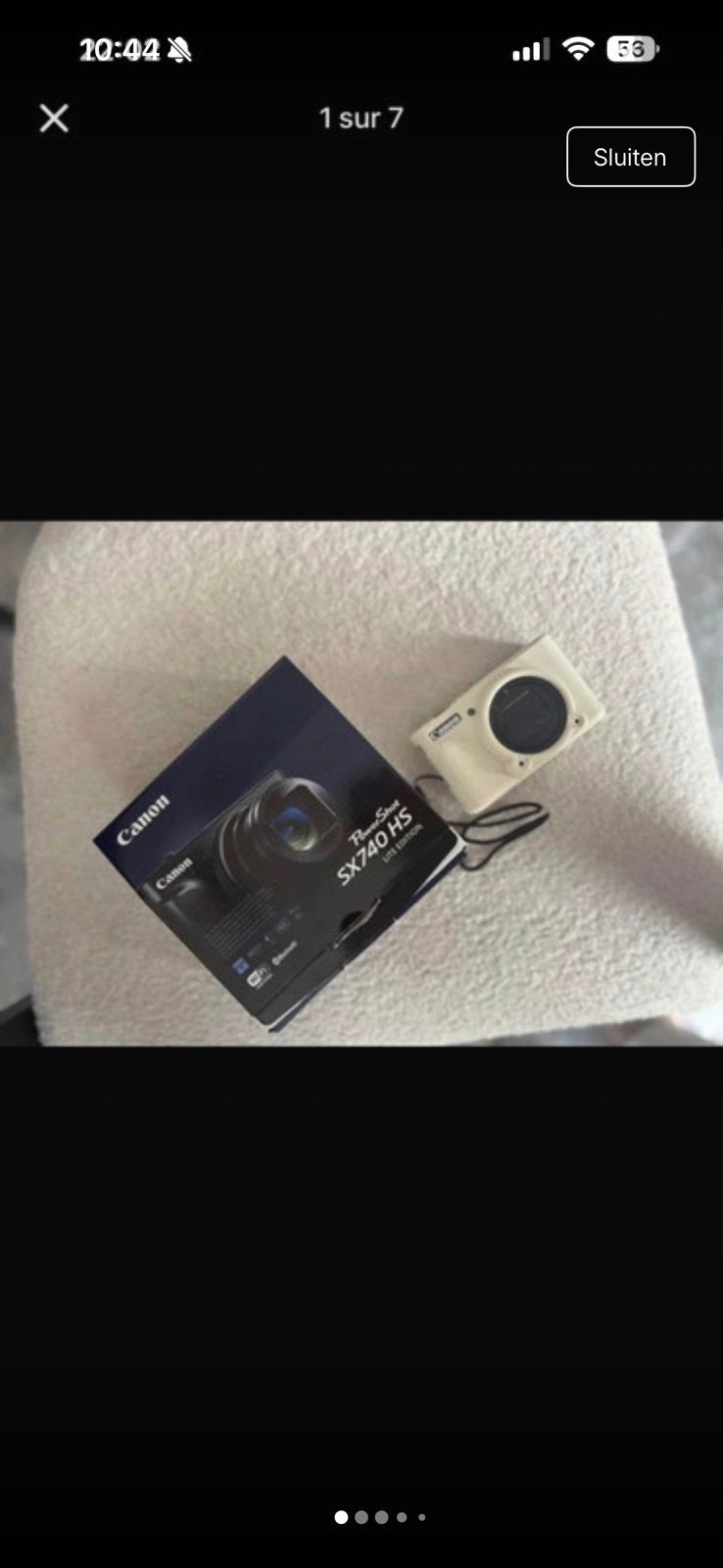 Canon SX740 HS, Enlèvement ou Envoi, Comme neuf, Canon