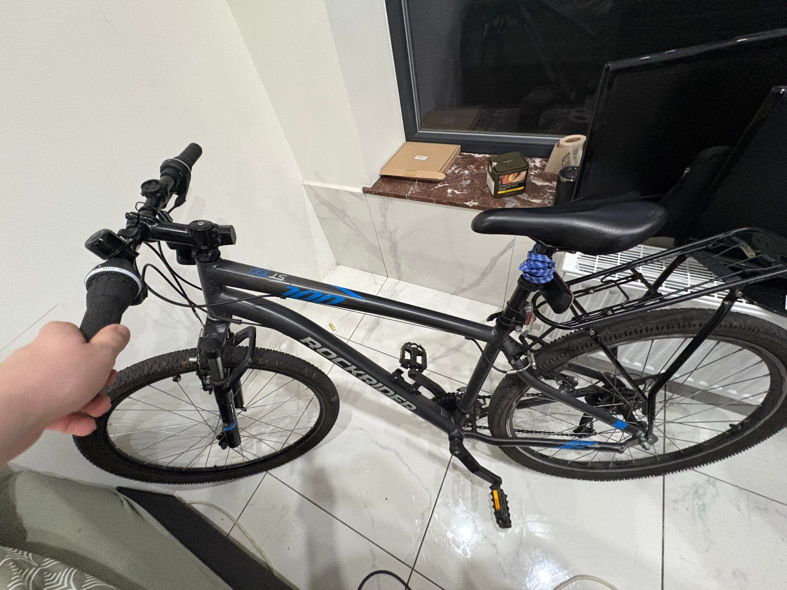 Velo vtt rockrider st100 decathlon, Vélos & Vélomoteurs, Enlèvement ou Envoi, Utilisé, Hommes, Autres marques