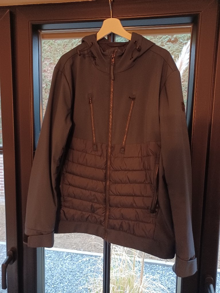HAZE&FINN BLAUWE HERENJAS MAAT XL, Kleding | Heren, Jassen | Winter, Blauw, Maat 56/58 (XL), Ophalen of Verzenden, Haze & Finn