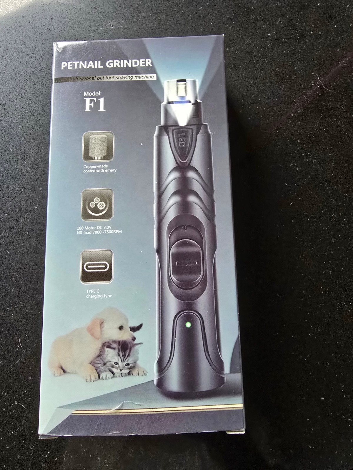 Elektrische Honden- en Kattennagelvijl / Nagelvijl Model F1, Autres marques, Enlèvement ou Envoi, Neuf, Coupe-griffes