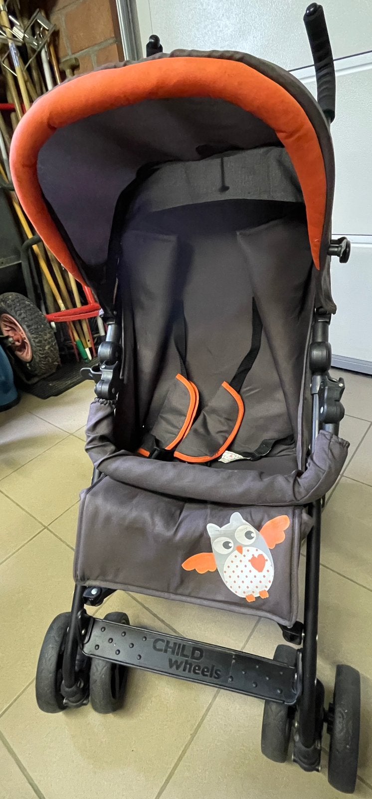 Compacte Childwheels Buggy (Inclusief Regenhoes!), Enfants & Bébés, Enlèvement, Utilisé, Ombrelle