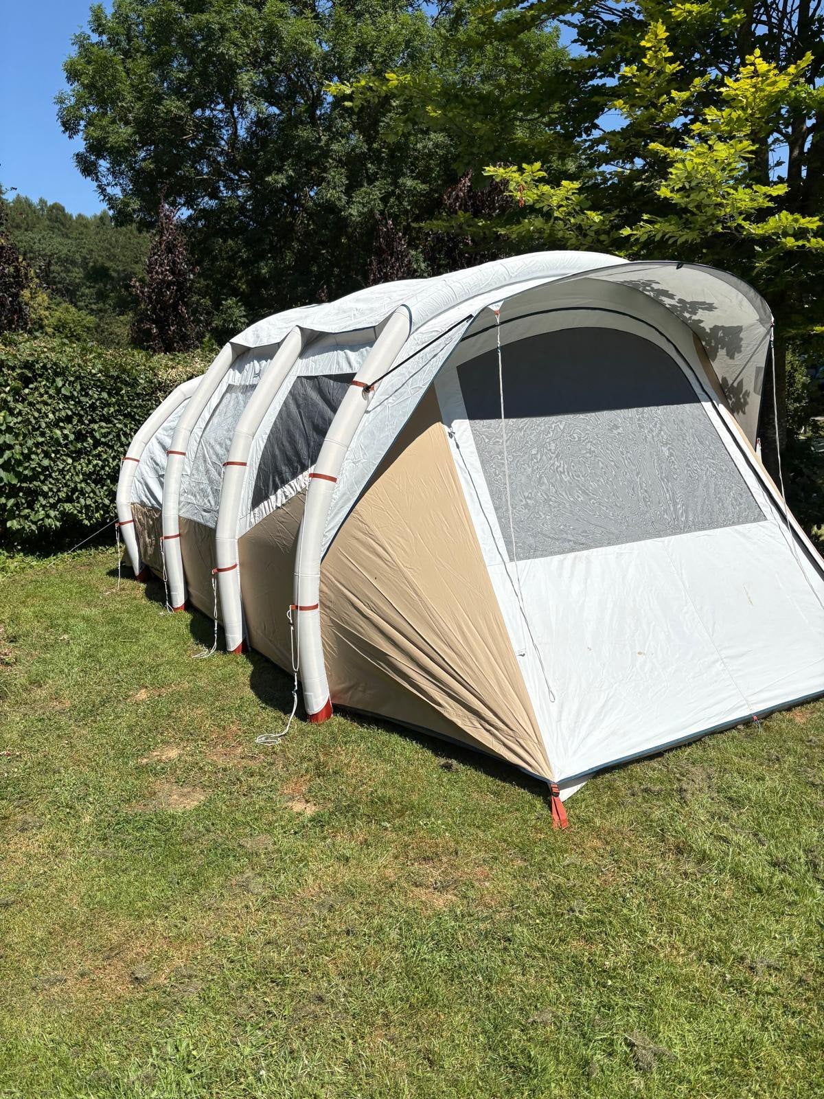 Opblaasbare tent quechua air seconds 6.3 fresh & black, Enlèvement