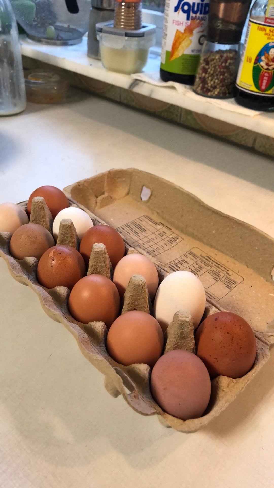 Œufs de poule et de canard, Enlèvement