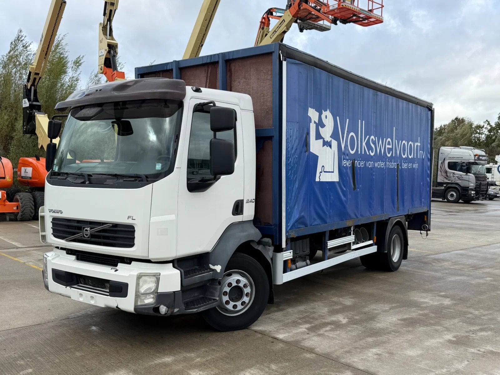 Volvo FL240 BACHE MANUEEL (année de construction 2007), Autos, Achat, Entreprise, TVA déductible, Propulsion arrière