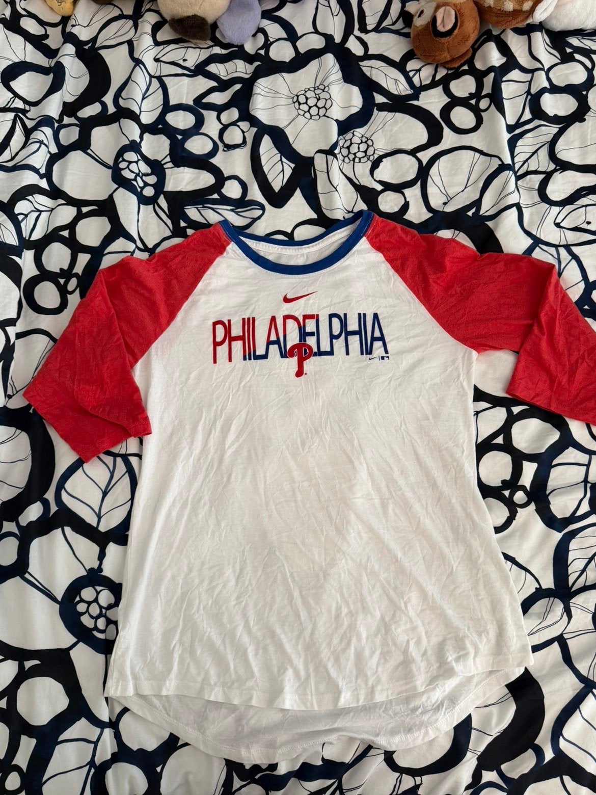 T-shirt Nike Philadelphia Phillies MLB manches 3/4 M, Enlèvement ou Envoi, Comme neuf