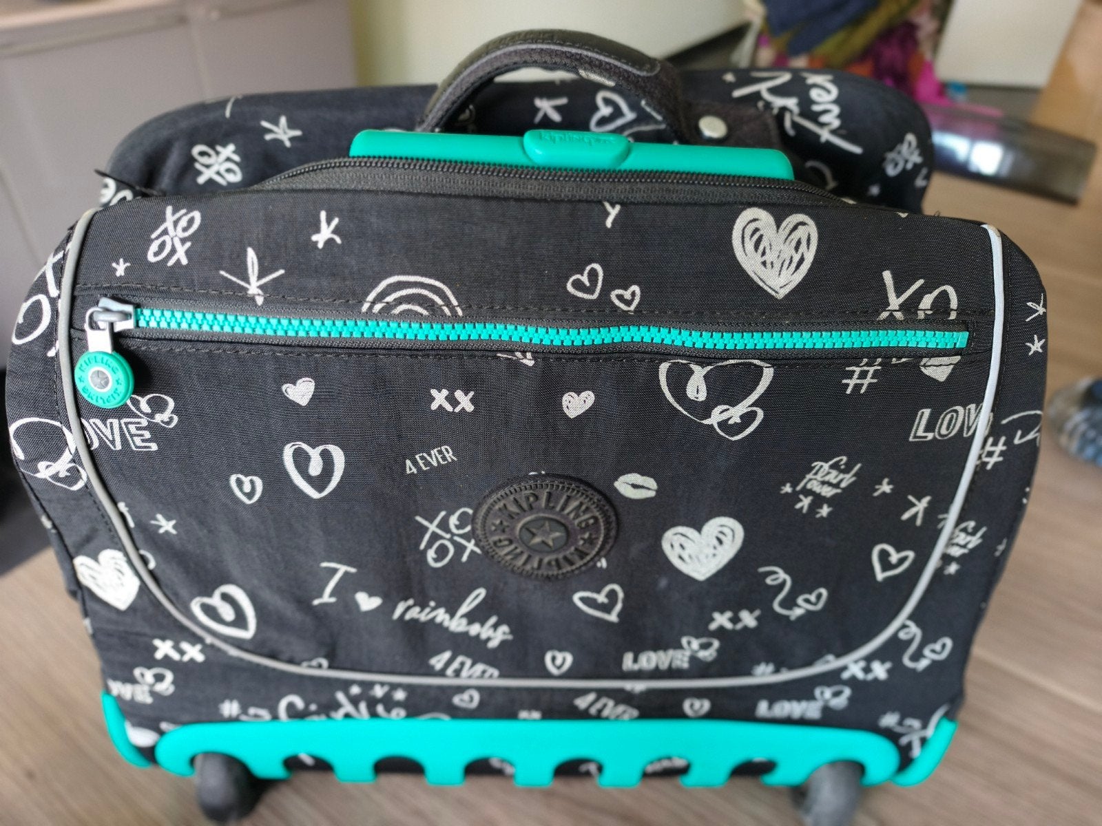 trolley boekentas Kipling, Bijoux, Sacs & Beauté, Sacs | Sacs de voyage & Petits Sacs de voyage, Enlèvement ou Envoi, Utilisé
