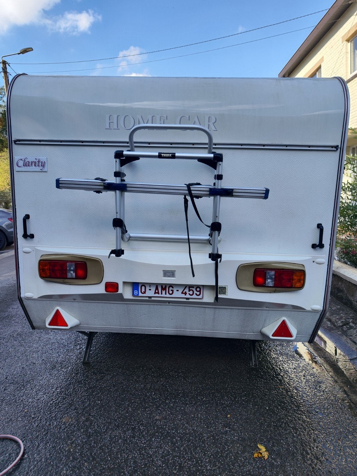 Chateau Clarity 496 stacaravan uit 1996, Chateau, Fietsenrek, Dwars-stapelbed, Particulier