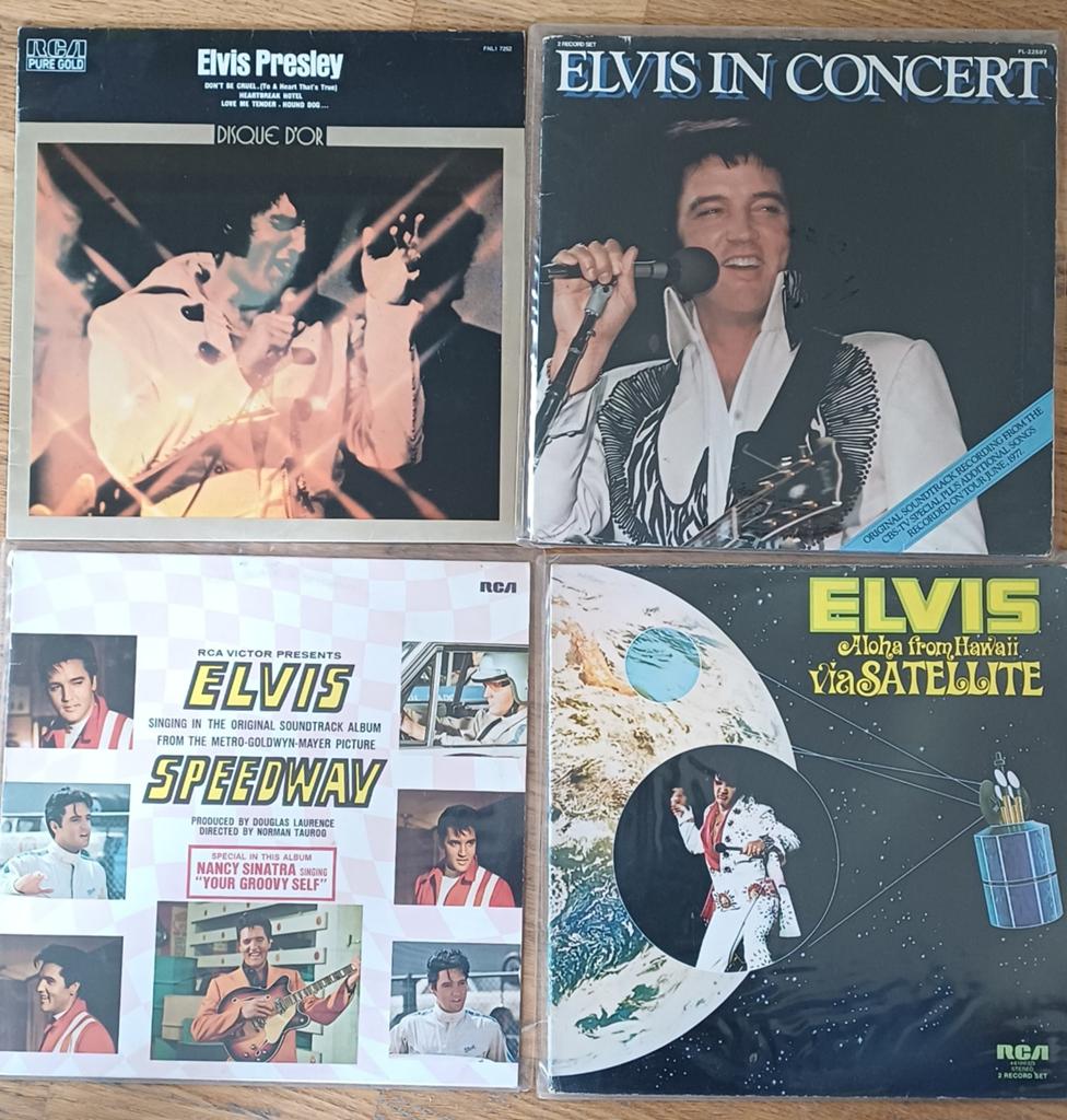 Set van 4 Elvis Presley vinylplaten. 1973 - 1977., Cd's en Dvd's, Ophalen