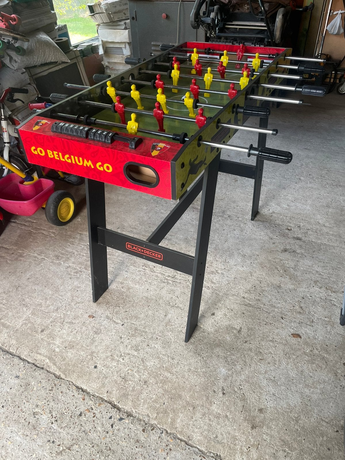 Voetbaltafel, Ophalen, Nieuw
