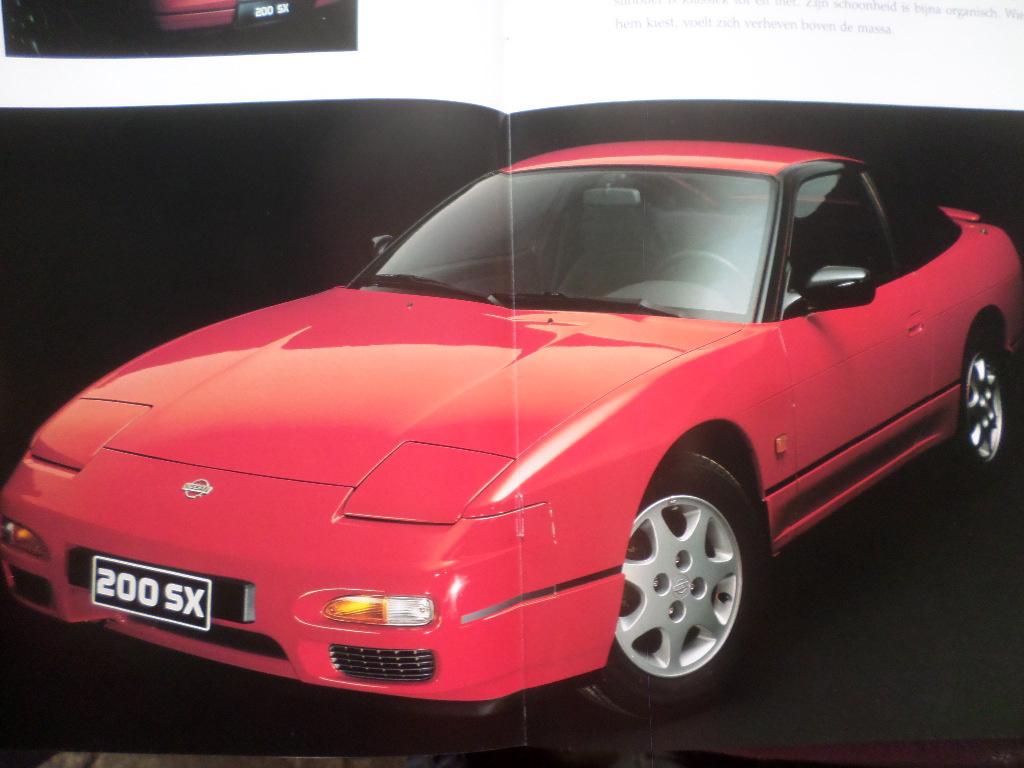 Nissan 200 SX Brochure - FRANS, Boeken, Auto's | Folders en Tijdschriften, Ophalen of Verzenden, Nissan