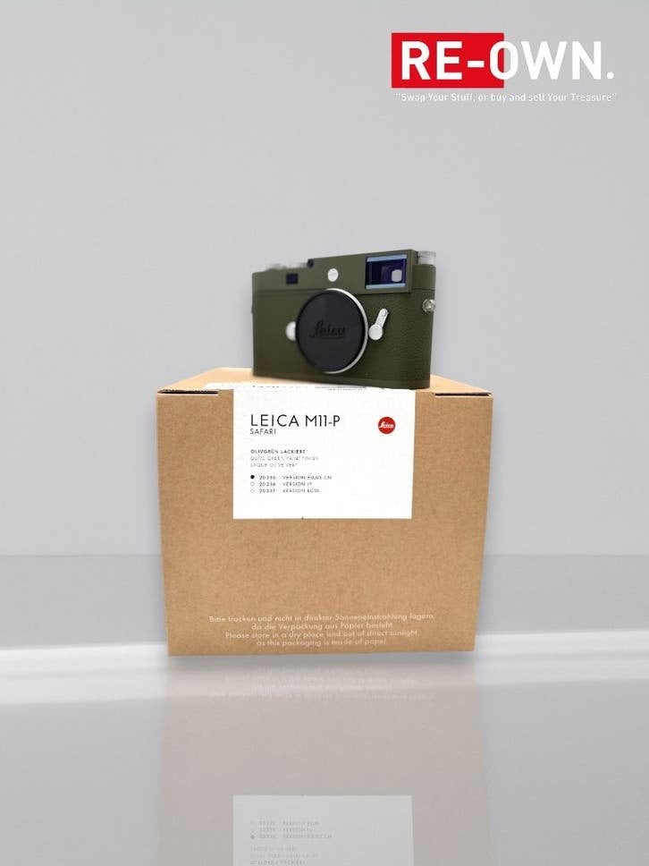 LEICA M11-P SAFARI 20235 | NIEUWSTAAT | DOOS | BON, TV, Hi-fi & Vidéo, Sans zoom optique, Enlèvement ou Envoi, 60 mégapixels, Leica