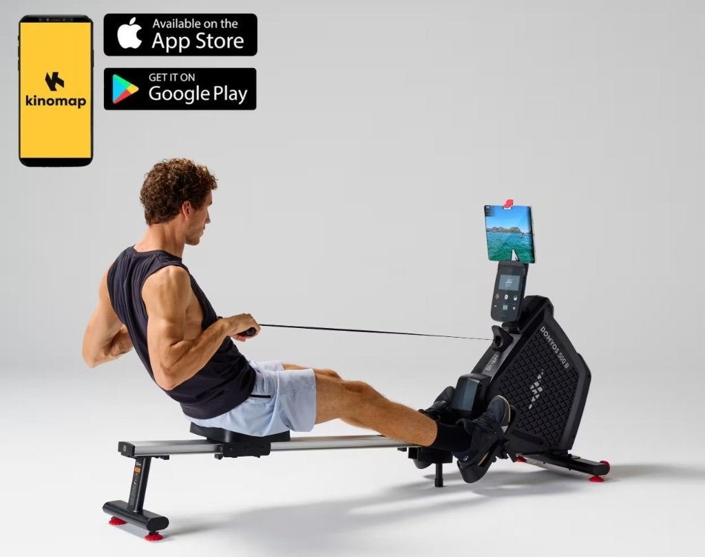 Domyos 500B Roeitrainer, Sport en Fitness, Fitnessapparatuur, Zo goed als nieuw, Roeitrainer, Ophalen