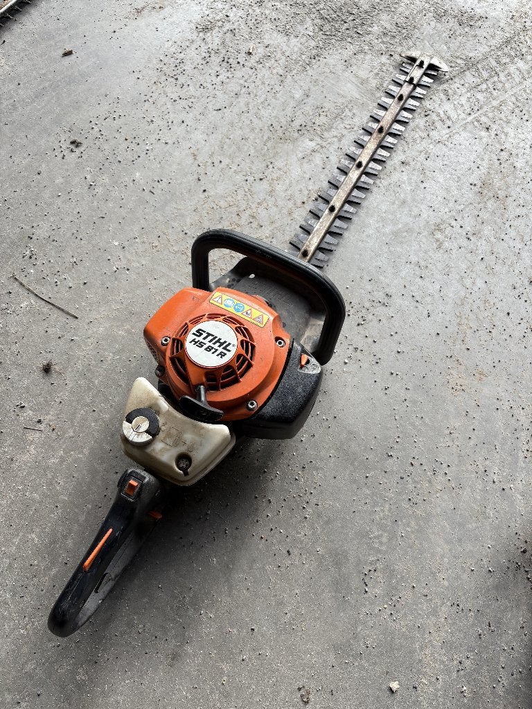 stihl 81 R haagschaar, Tuin en Terras, Ophalen, Gebruikt, STHL