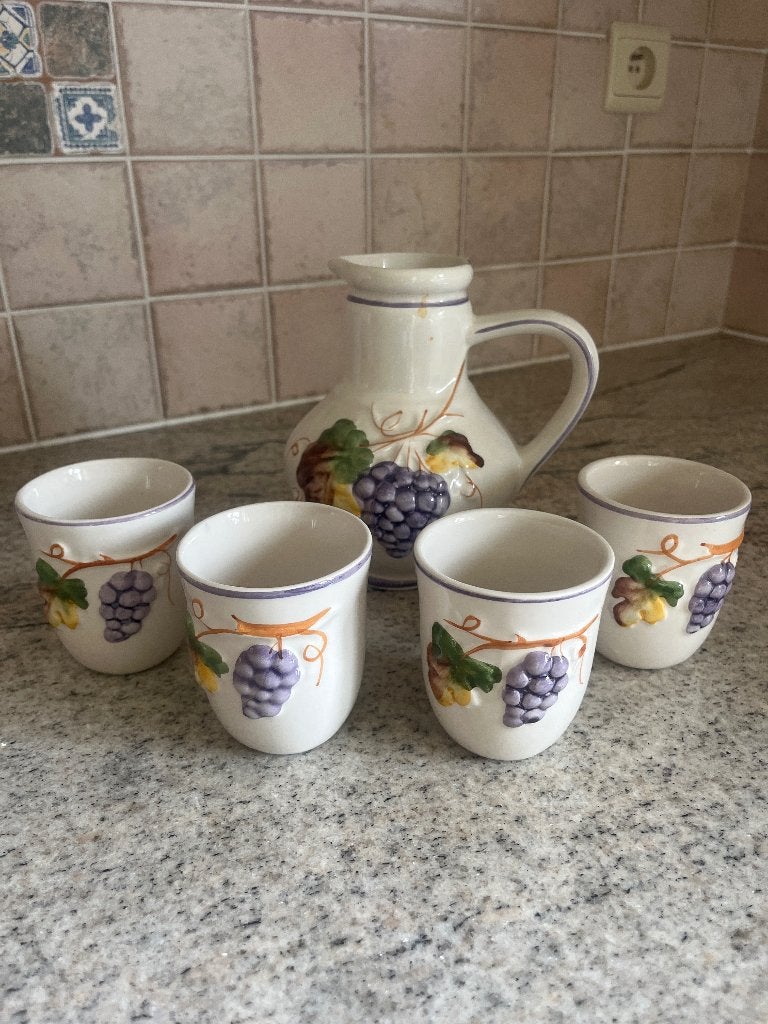 Drankserveerset, Ophalen, Zo goed als nieuw
