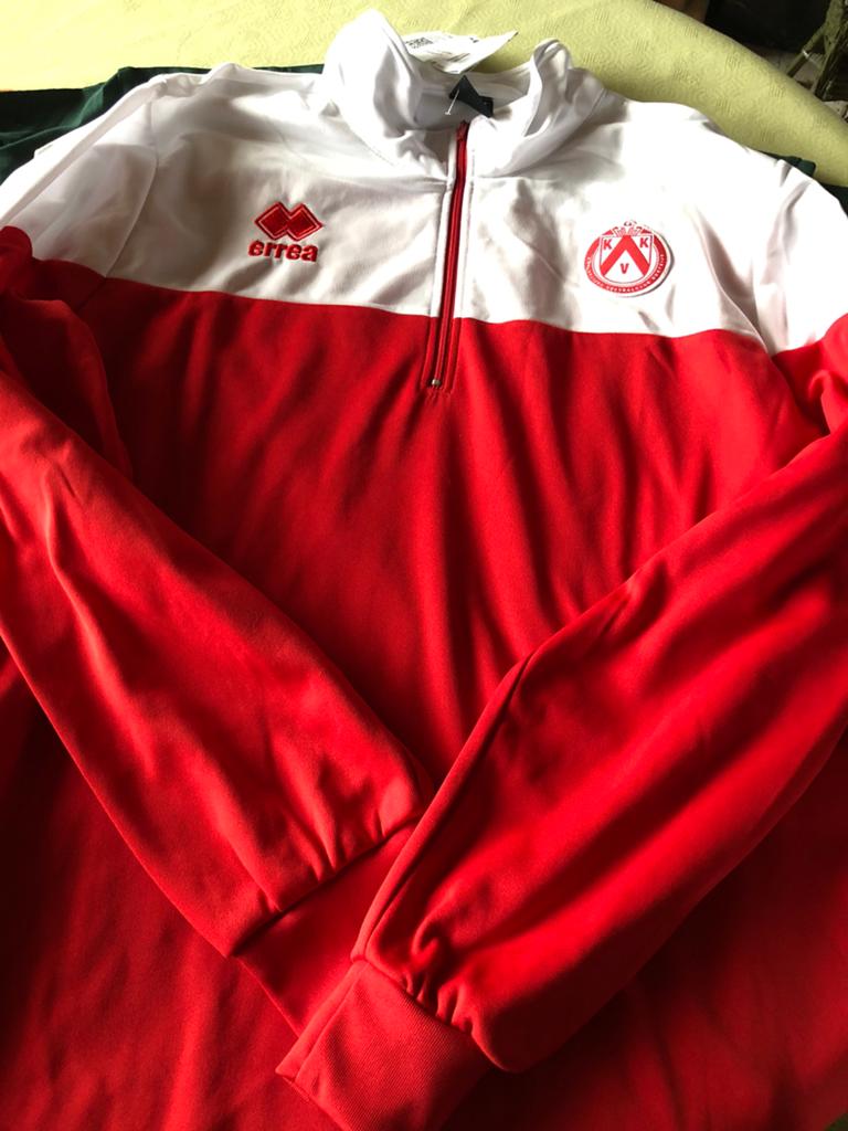 KVK Kortrijk trainingstrui (L), Vêtements | Hommes, Vêtements de sport, Enlèvement, Neuf, Taille 52/54 (L), Football