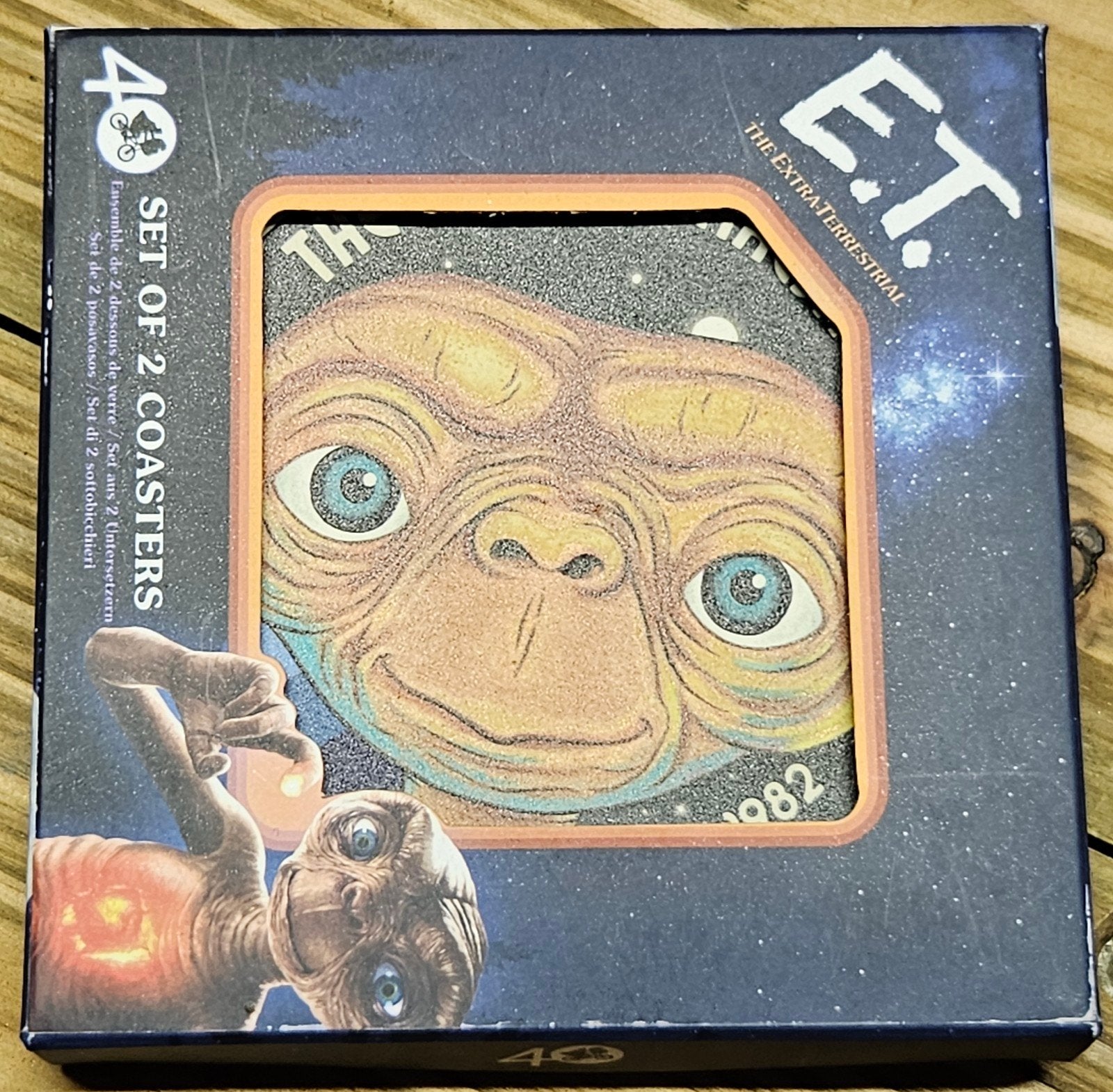 E.T. the Extra-Terrestrial twee keramische onder, Verzamelen, Overige Verzamelen, Ophalen of Verzenden