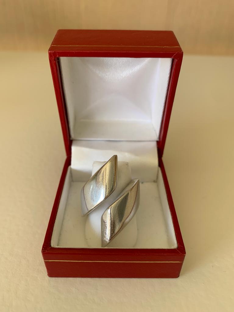 Zilveren ring 925, Antiek en Kunst, Ophalen of Verzenden, Zilver