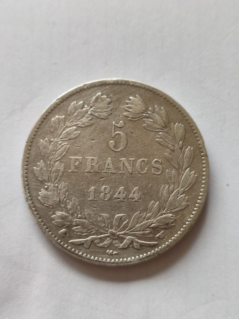 5 Francs munt 1844 zilver, Enlèvement