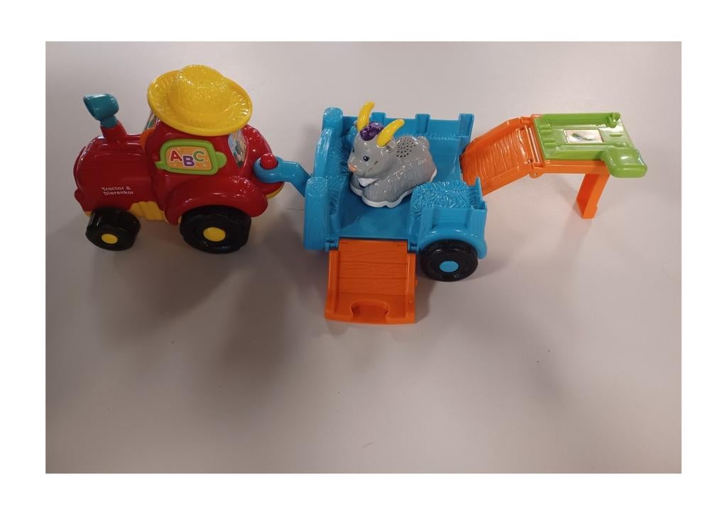 Zoefzoef Traktor met geit, Ophalen