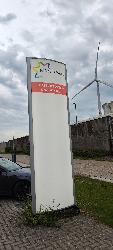 Reclamezuil 4m hoog, 1m25 breed ALS NIEUW!!, Ophalen