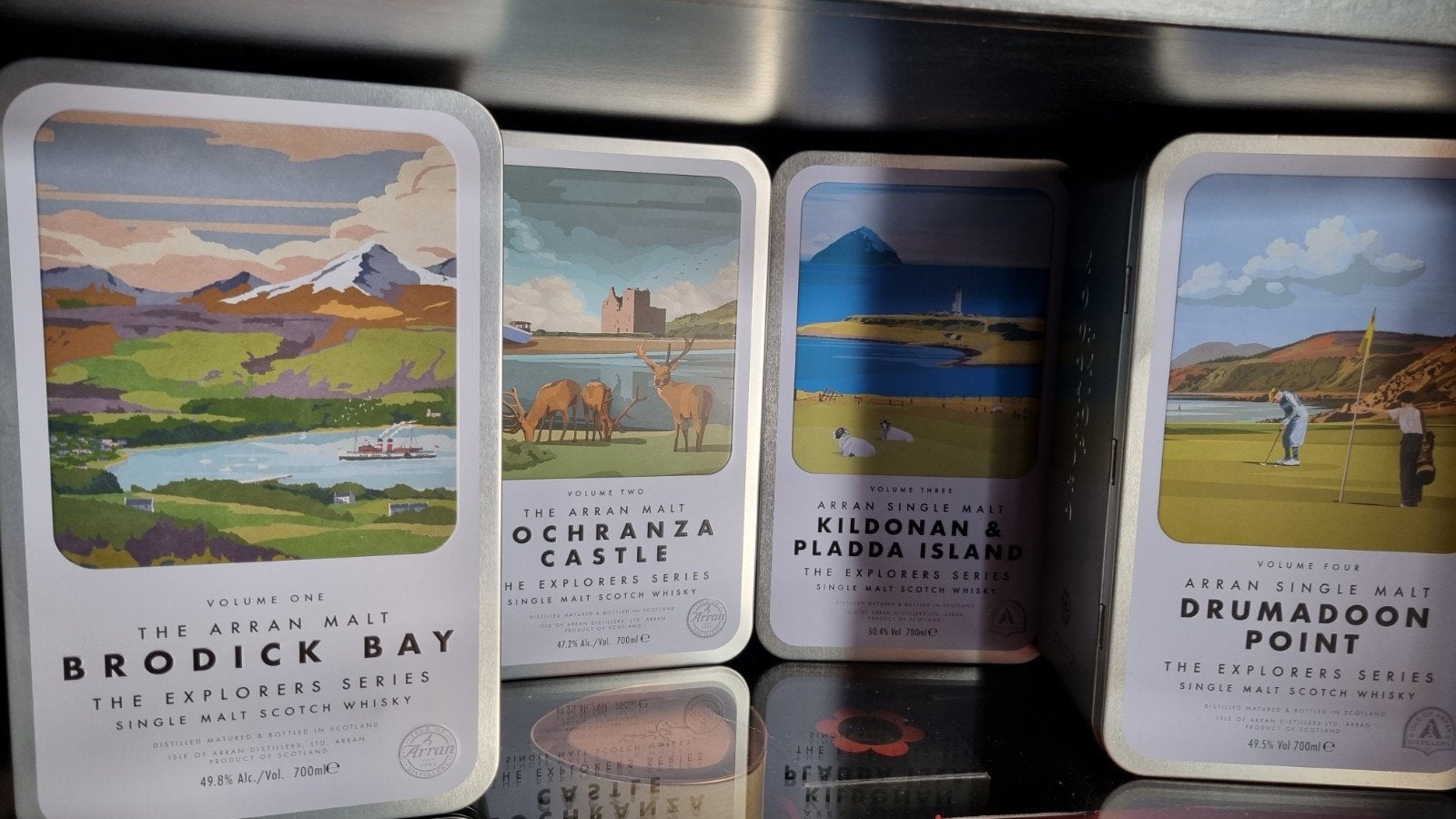 the arran whisky set, Verzamelen, Ophalen