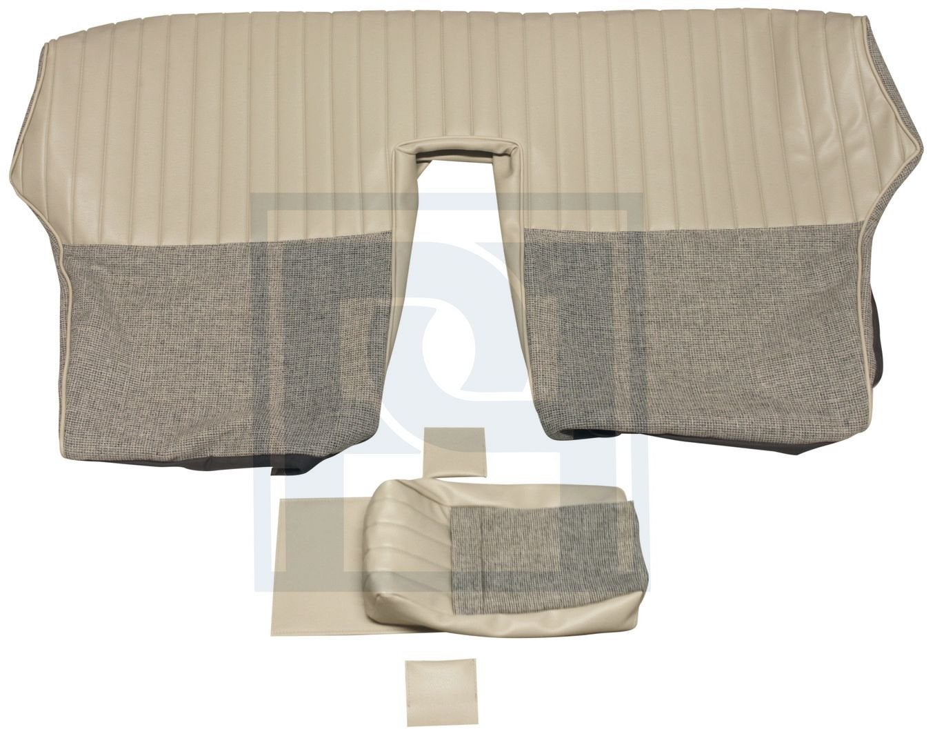 Volvo Bekleding Amazon 59-60 achterbank rug 14-112 grijs/wit, Auto-onderdelen, Ophalen of Verzenden, Nieuw